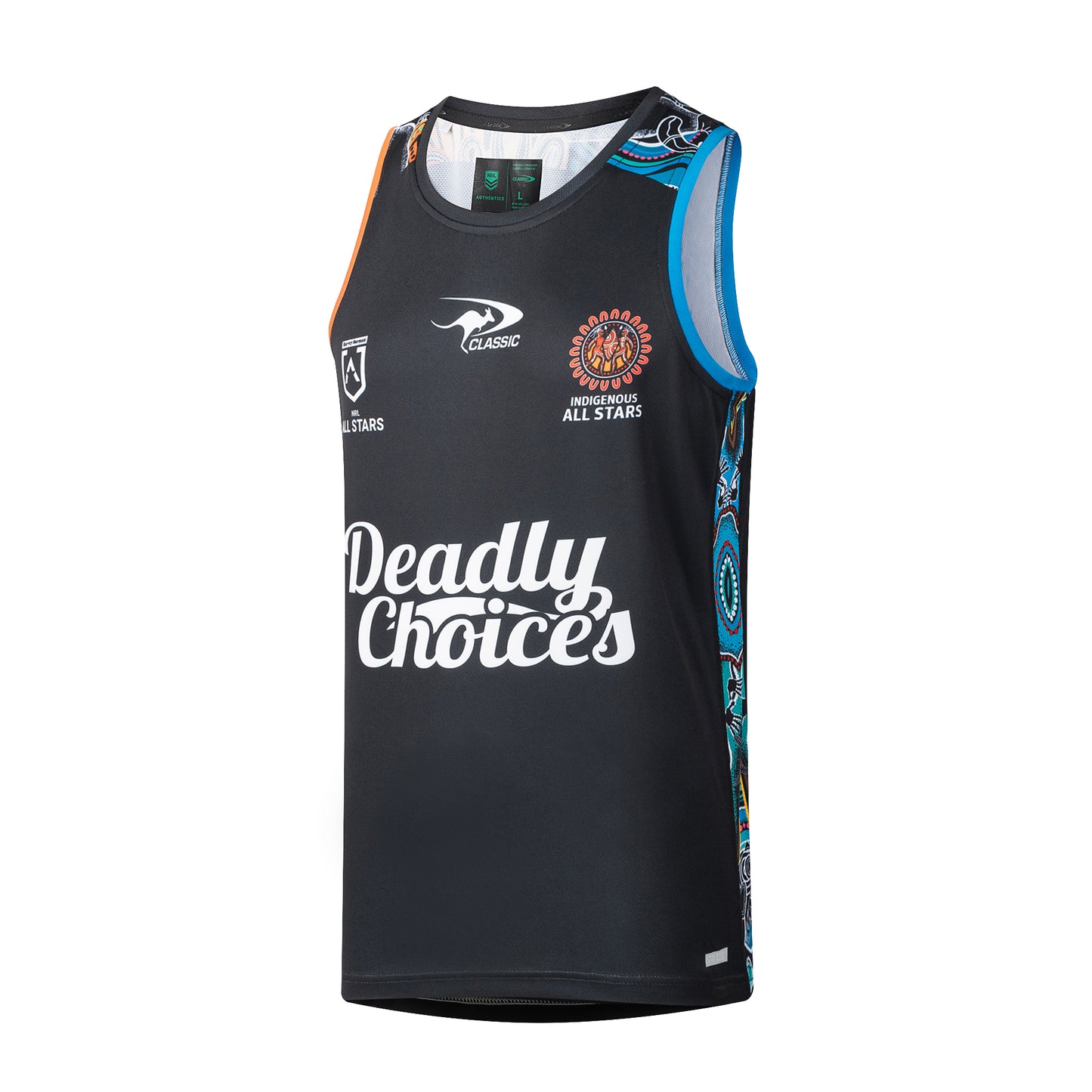 Indigenous All Stars Mens 2026 Pro Training Singlet - Pre-Order