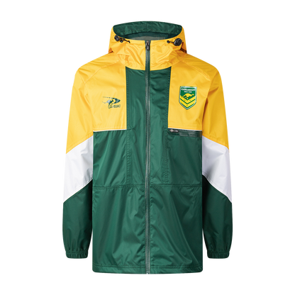Australian Kangaroos Mens 2025/26 Wet Weather Jacket - View 1