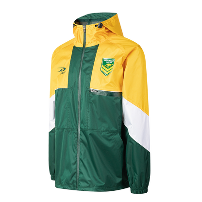 Australian Kangaroos Mens 2025/26 Wet Weather Jacket - View 2