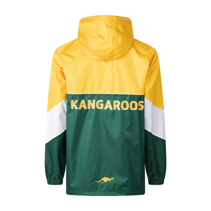 Australian Kangaroos Mens 2025/26 Wet Weather Jacket - View 3