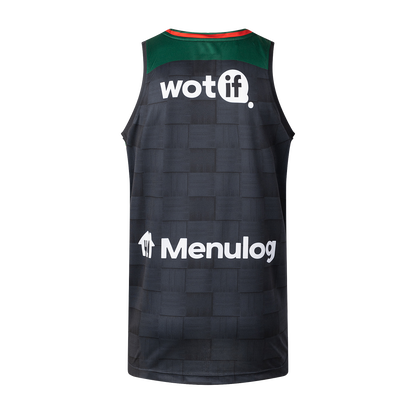 South Sydney Rabbitohs Mens 2026 Pro Training Singlet Black - View 3