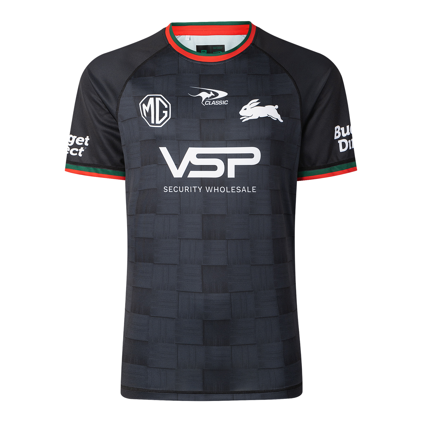 South Sydney Rabbitohs Mens 2026 Pro Training Tee Black