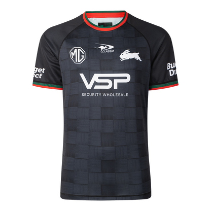 South Sydney Rabbitohs Mens 2026 Pro Training Tee Black - View 1