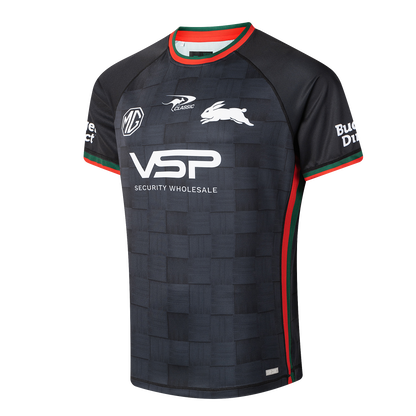 South Sydney Rabbitohs Mens 2026 Pro Training Tee Black - View 2