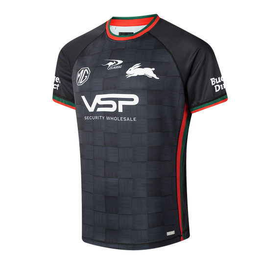 South Sydney Rabbitohs Mens 2026 Pro Training Tee Black - View 2
