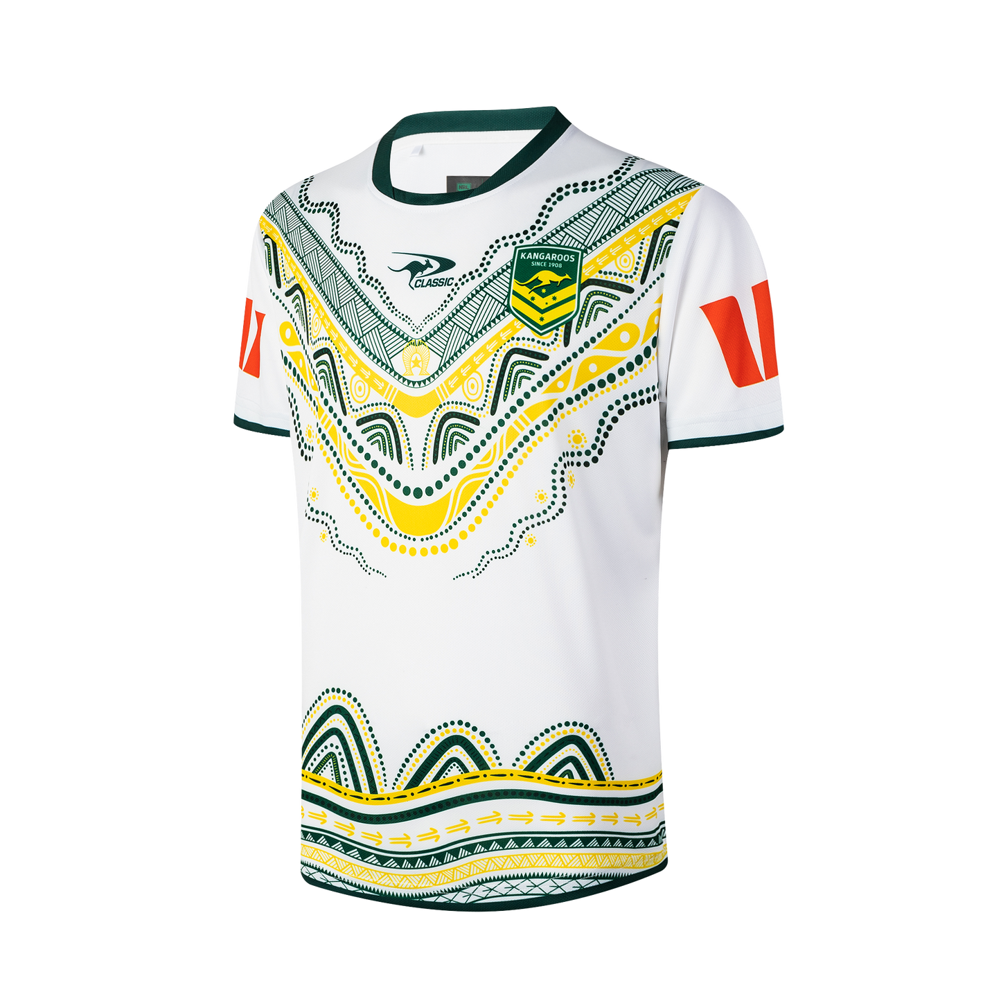 Australian Kangaroos Mens 2025/26 Indigenous Jersey