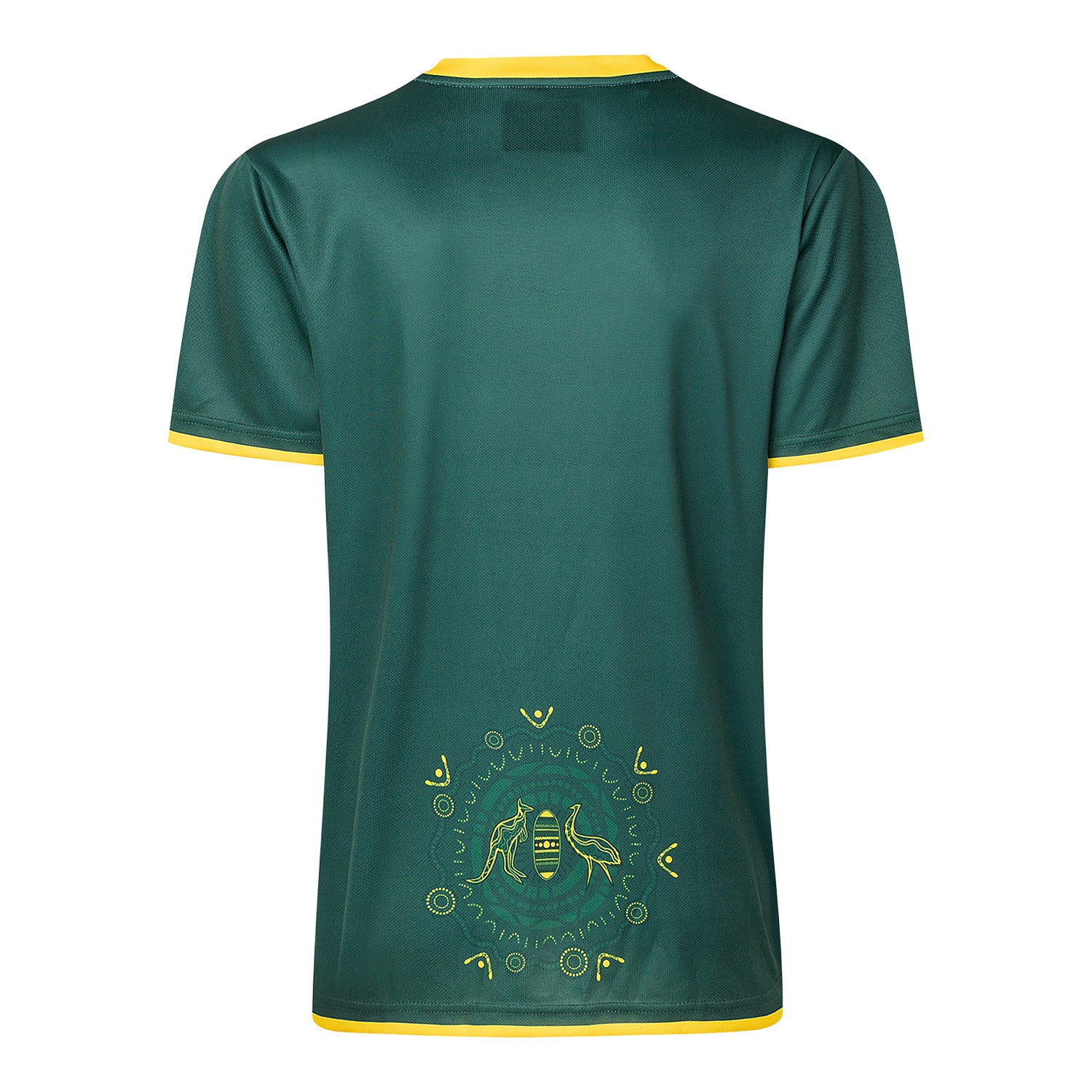 Men's Australian Kangaroos 2025 Third Authentic Indigenous Training Shirt Men's Australian Kangaroos 2025 Third Authentic Indigenous Training Shirt