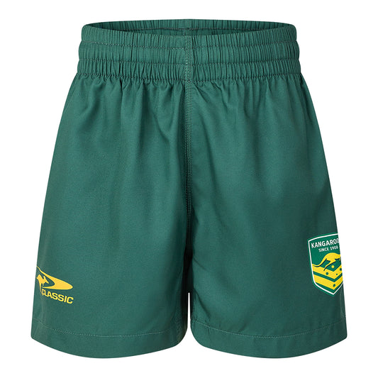Australian Kangaroos 2024 Youth Training Shorts - View 1
