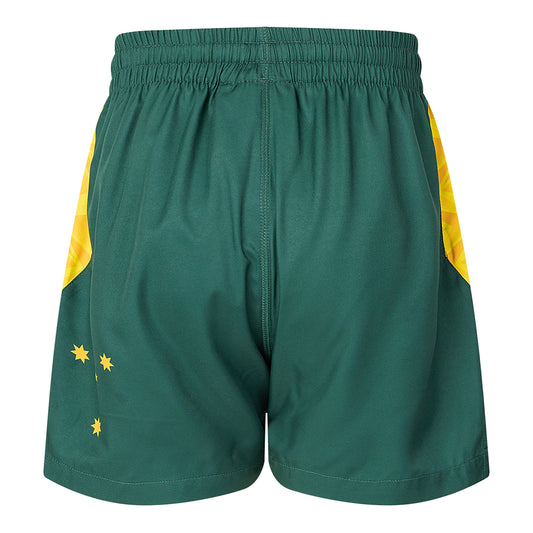 Australian Kangaroos 2024 Youth Training Shorts - View 2