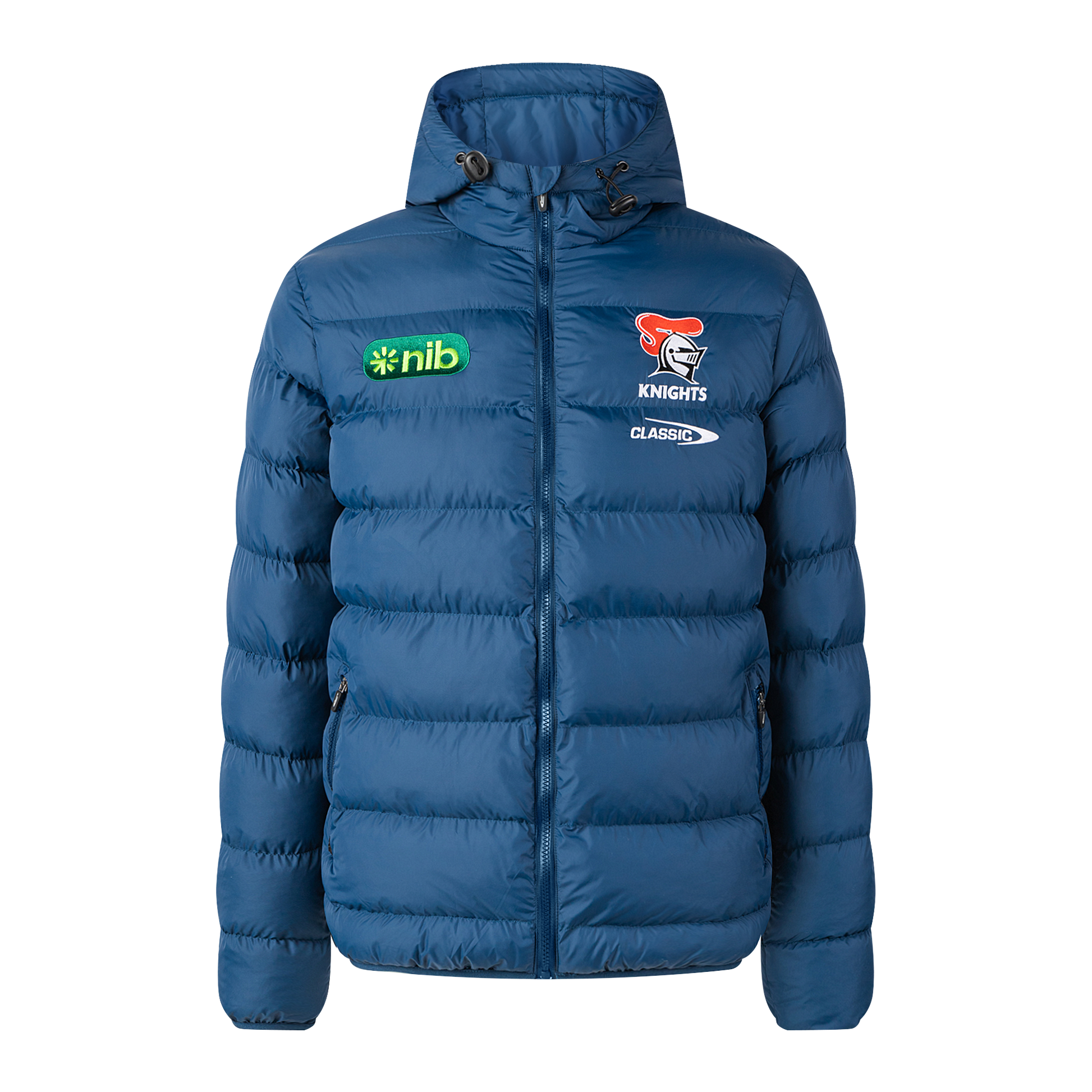 Newcastle Knights Mens 2026 Puffer Jacket - View 1