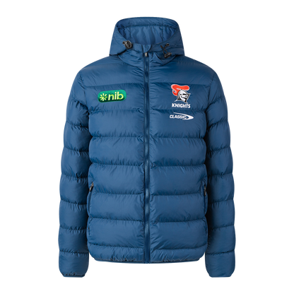 Newcastle Knights Mens 2026 Puffer Jacket - View 1