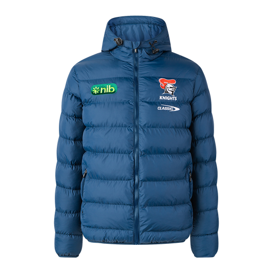 Newcastle Knights Mens 2026 Puffer Jacket - View 1