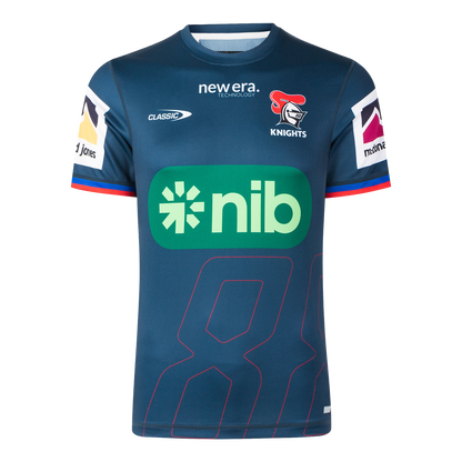 Newcastle Knights Mens 2026 Pro Training Tee Dark - View 1