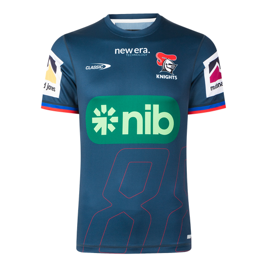 Newcastle Knights Mens 2026 Pro Training Tee Dark - View 1