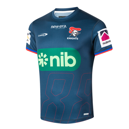 Newcastle Knights Mens 2026 Pro Training Tee Dark - View 2