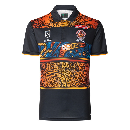 All Stars 2025 Indigenous Mens Polo - View 1