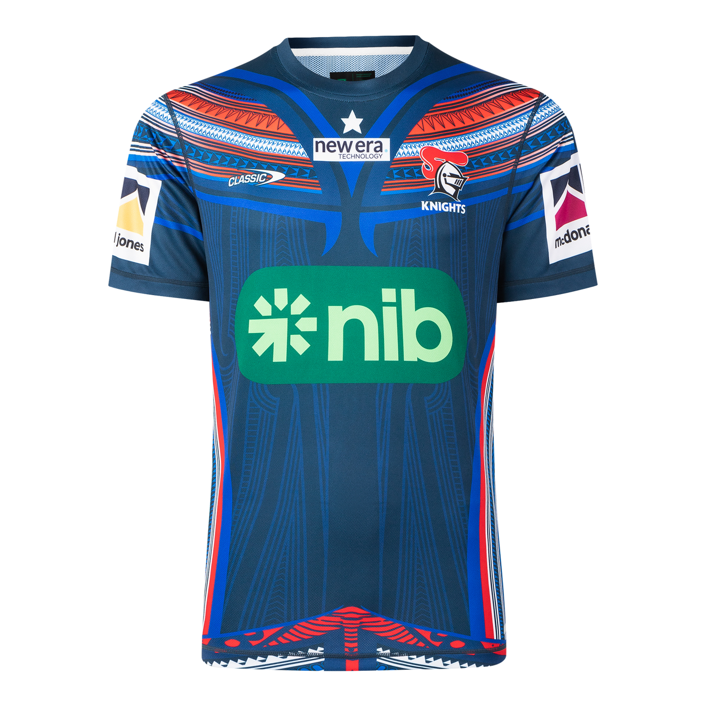 Newcastle Knights Mens 2026 Pro Warm Up Tee