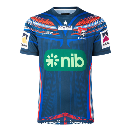 Newcastle Knights Mens 2026 Pro Warm Up Tee - View 1
