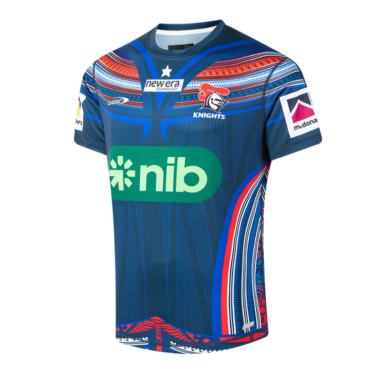 Newcastle Knights Mens 2026 Pro Warm Up Tee - View 2