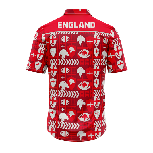 RLWC England 2026 Hawaiian Shirt - View 2