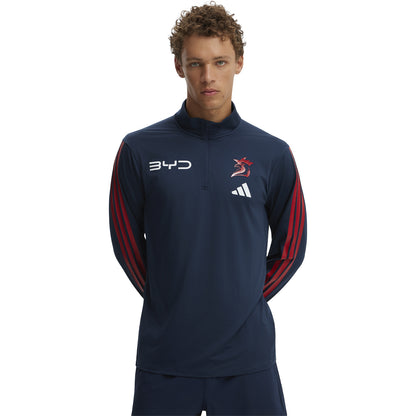 Sydney Roosters Mens 2026 1/4 Zip Top - View 1