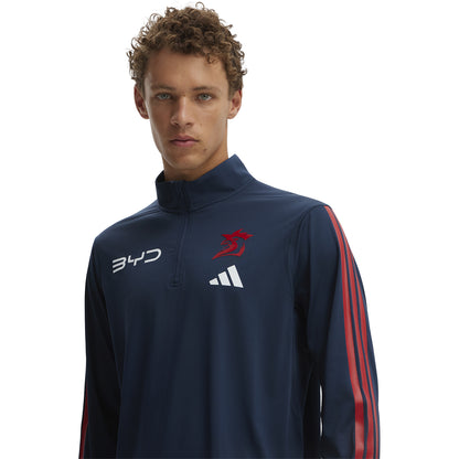 Sydney Roosters Mens 2026 1/4 Zip Top - View 4