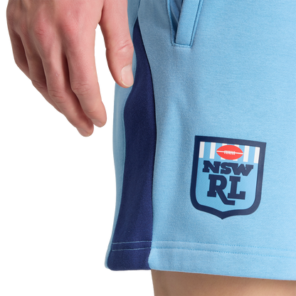 NSW Blues Adult 2026 Shorts Light Blue - View 5