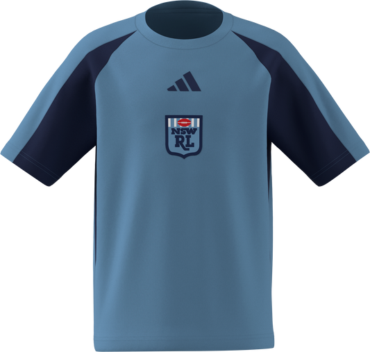 NSW Blues Youth 2026 T-Shirt Light Blue - View 1
