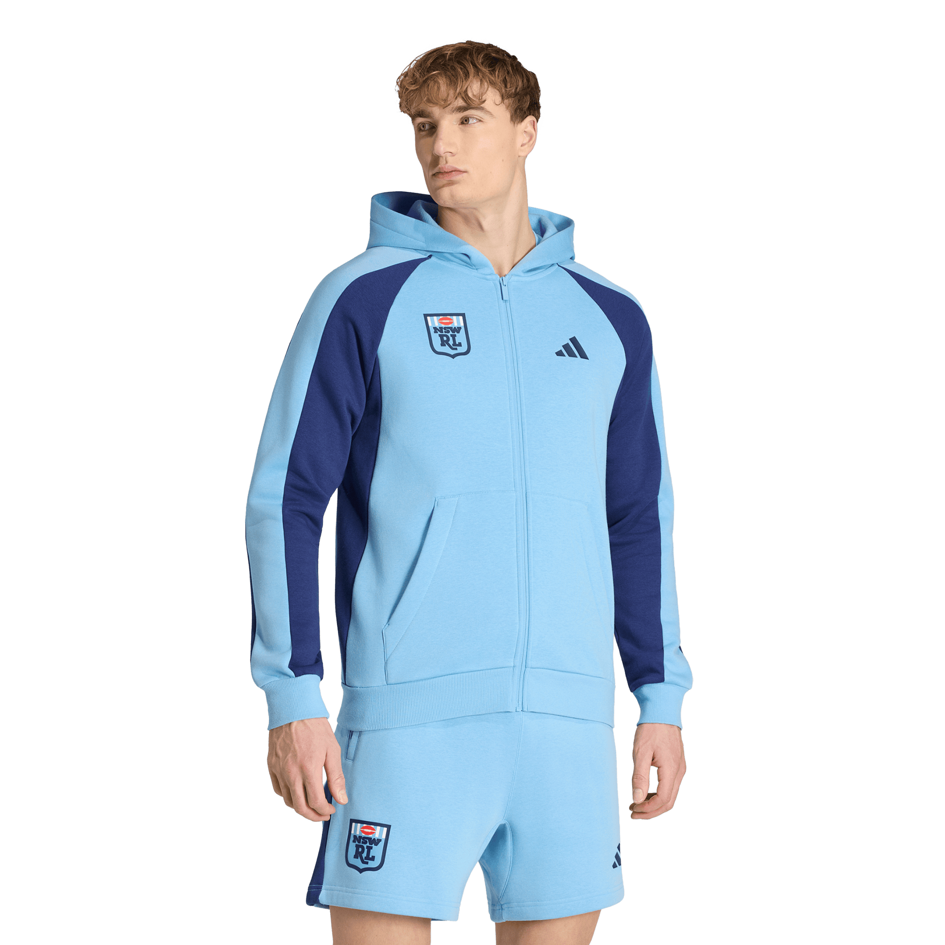 Westpac NSW Blues Adult 2026 Hoodie Light Blue - View 1
