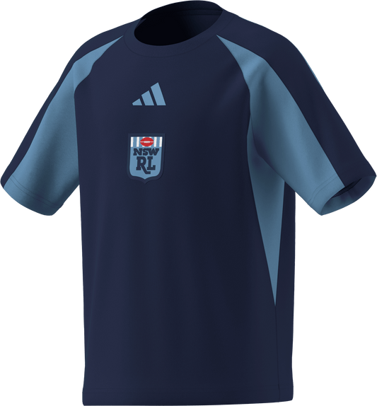 NSW Blues Youth 2026 T-Shirt Dark Blue - View 2