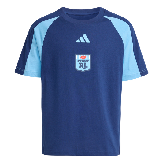 NSW Blues Youth 2026 T-Shirt Dark Blue - View 1