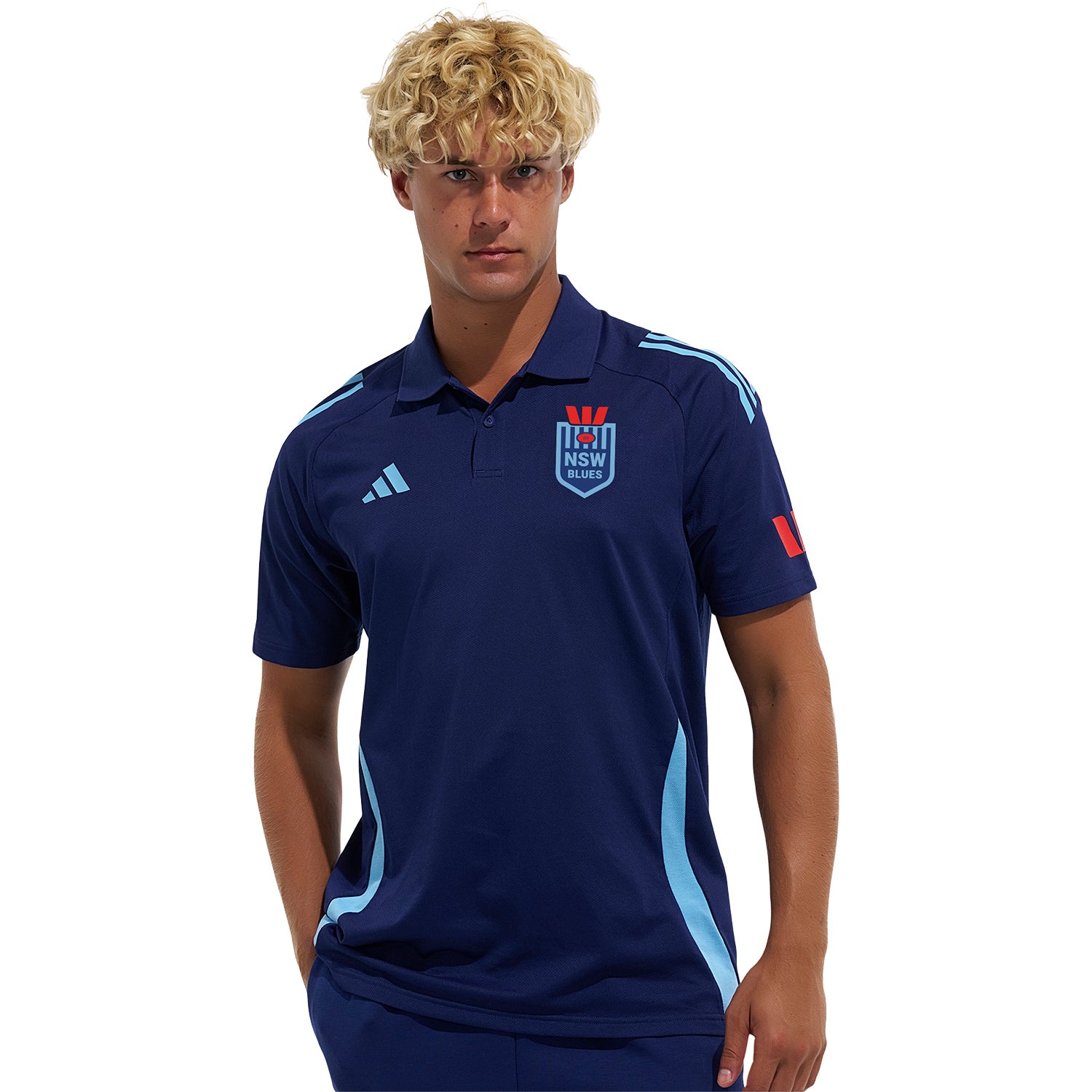 NSW Blues Mens 2026 Polo Dark Blue - View 1