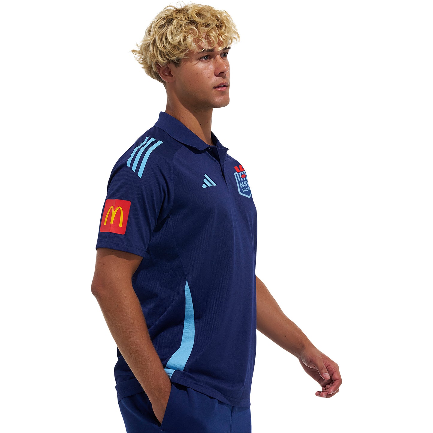 NSW Blues Mens 2026 Polo Dark Blue