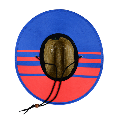 Knights Adult Retro Straw Hat - View 2