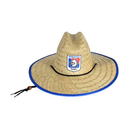 Knights Adult Retro Straw Hat - View 1