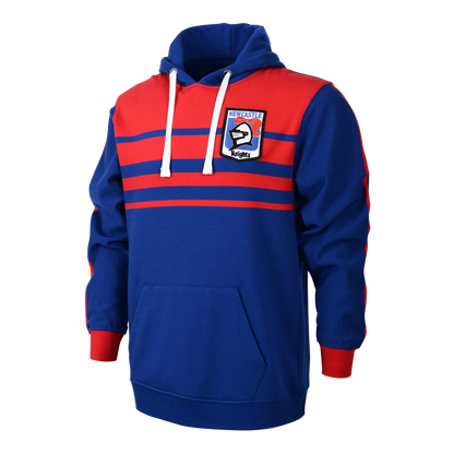 Newcastle Knights Adults Retro Hoodie - View 1