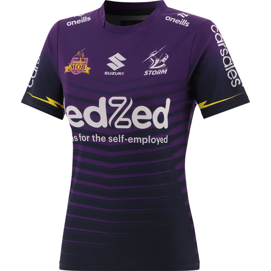 Melbourne Storm 2024 Womens Warm Up Tee