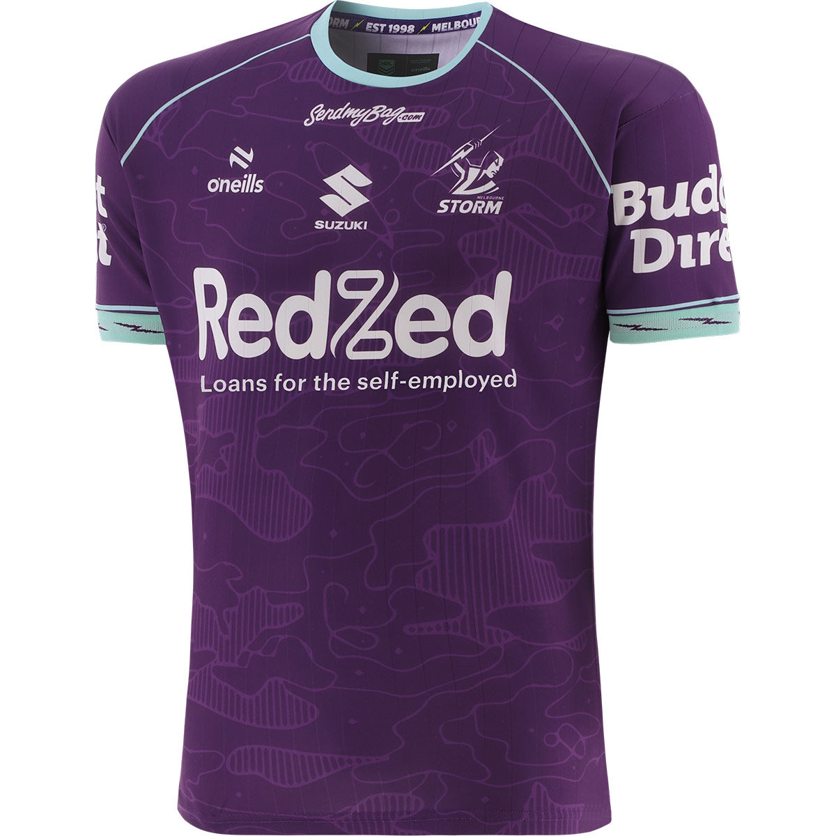 Melbourne Storm Mens 2026 Training Tee Purple