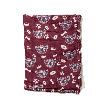 Manly Warringah Sea Eagles Dog Blanket - View 2