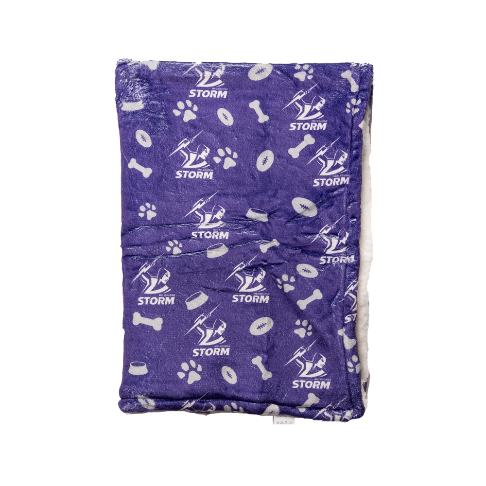Melbourne Storm Dog Blanket