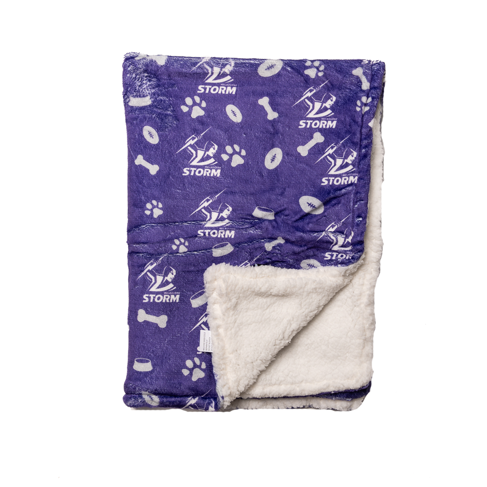 Melbourne Storm Dog Blanket - View 1