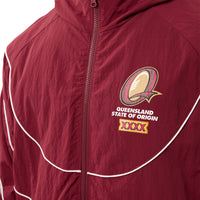 QLD Maroons Nylon Tracksuit Hoodie
