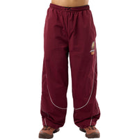 QLD Maroons Mens Nylon Tracksuit Pant