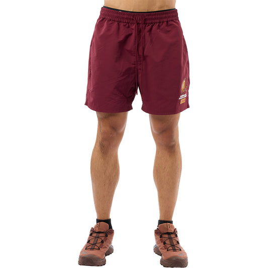 QLD Maroons Mens Nylon Sport Short - View 1