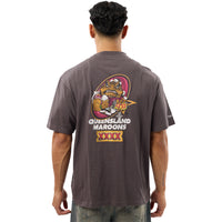 QLD Maroons Mens Toad Vintage Tee