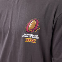 QLD Maroons Mens Toad Vintage Tee