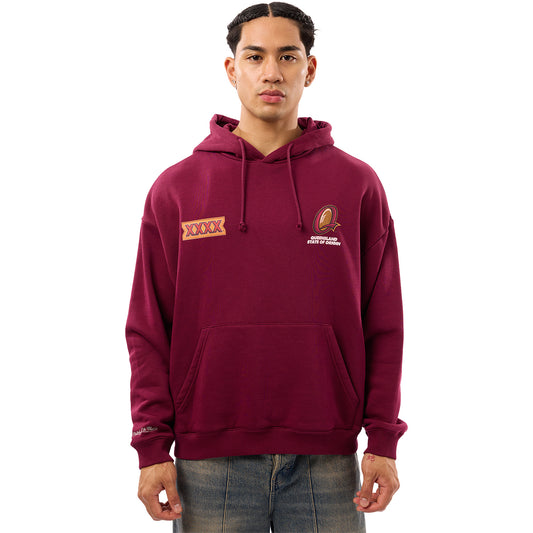 QLD Maroons XXXX Toad Box Hoodie - View 1