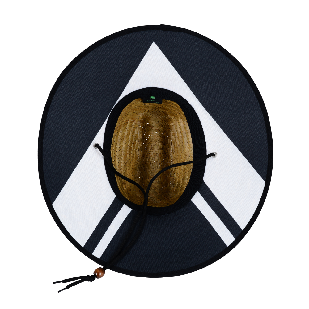 Magpies Adult Retro Straw Hat