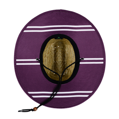 Sea Eagles Adult Retro Straw Hat - View 2