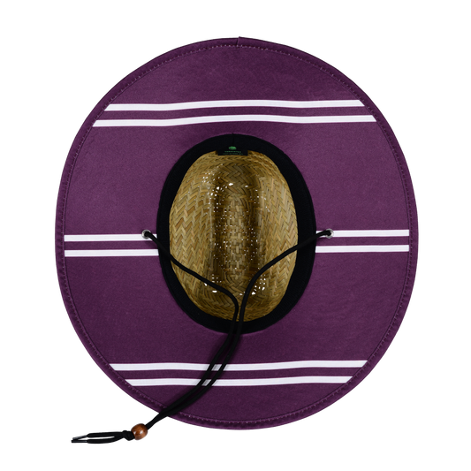 Sea Eagles Adult Retro Straw Hat - View 2